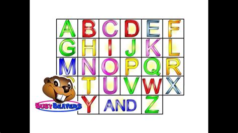 the alphabet song busy beavers.